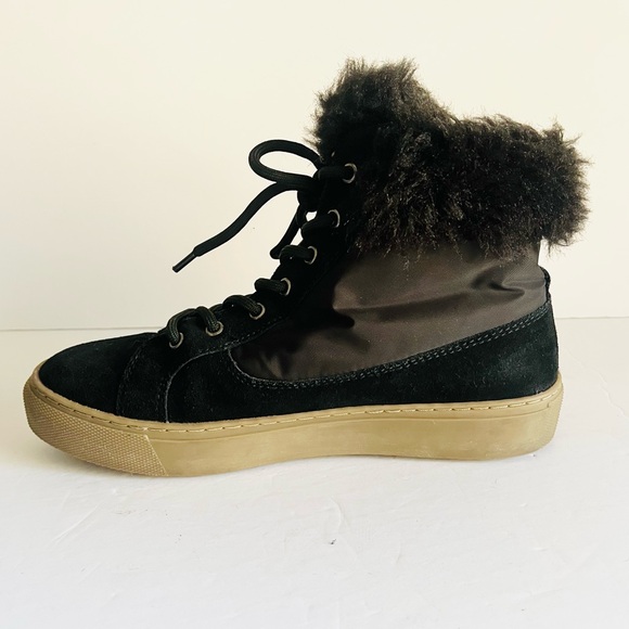 Cougar Dubliner Waterproof Faux Fur Lace-Up Winter Sneaker Boot Black Women’s 8 - Picture 11 of 11